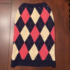 Argyle Dog Sweaters!
